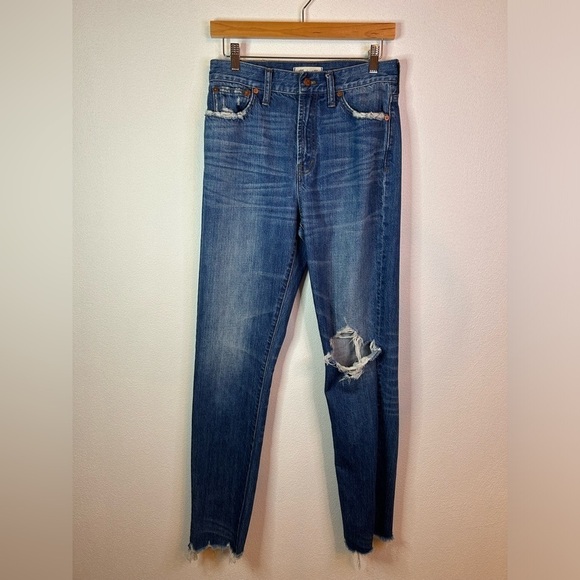 Madewell The Perfect Summer Jeans Destructed Edition 27 - Picture 4 of 14